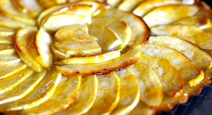 Французский тарт яблочный