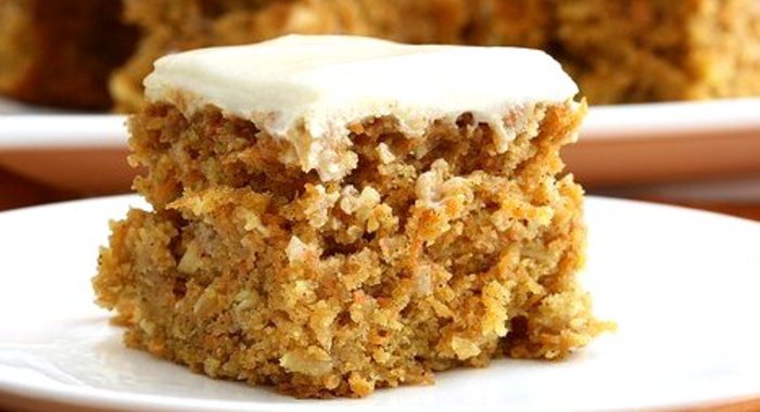 Пирог морковный