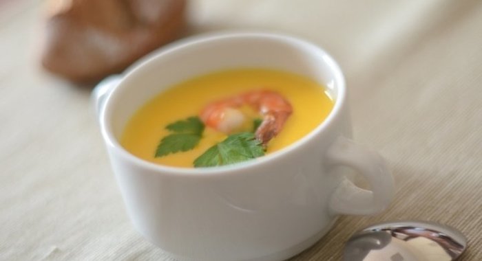 Морковно-имбирный суп