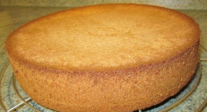 Бисквит на кипятке