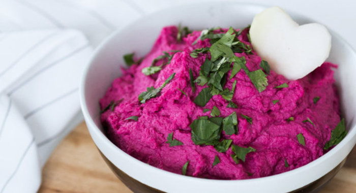 Свекольный хумус