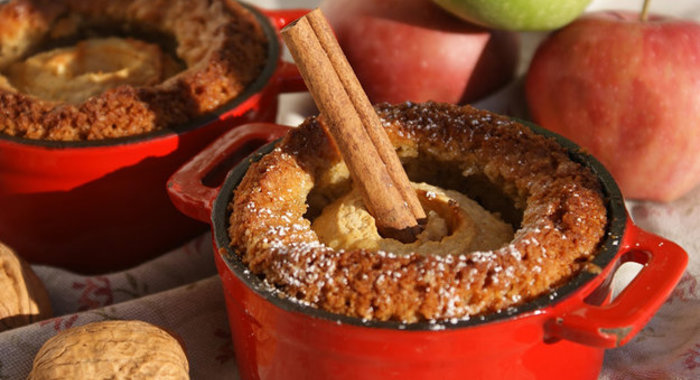 Яблоки, запеченные в тесте