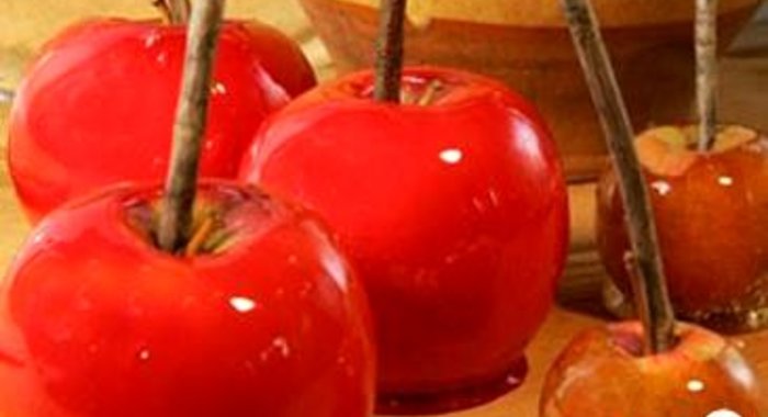 Яблоки в глазури