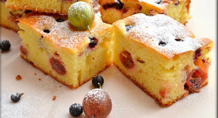 Пирог с крыжовником (Ciasto z agrestem)