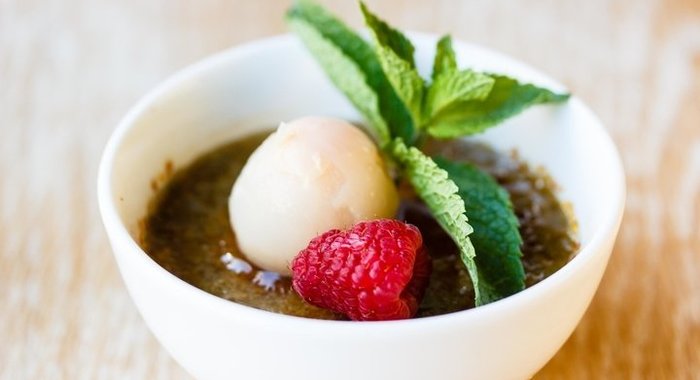 Вегетарианская панна котта