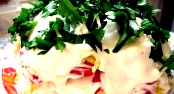 Помидоры под шубой