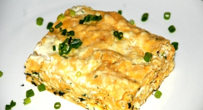 Ачма с зеленью