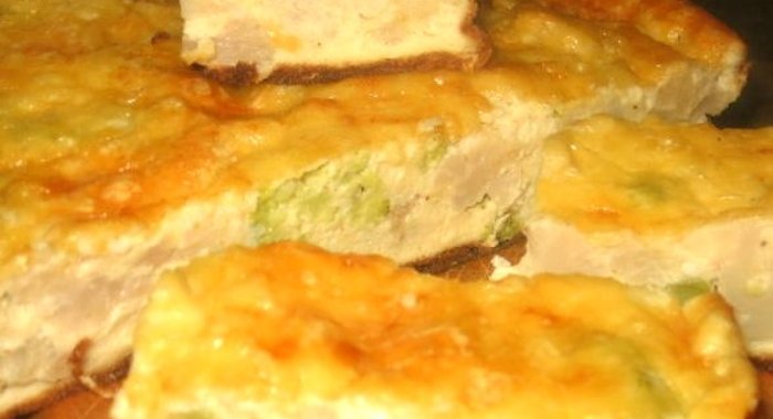 Пирог с цветной капустой