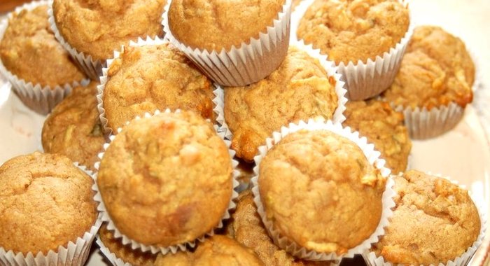 Маффины с яблоками