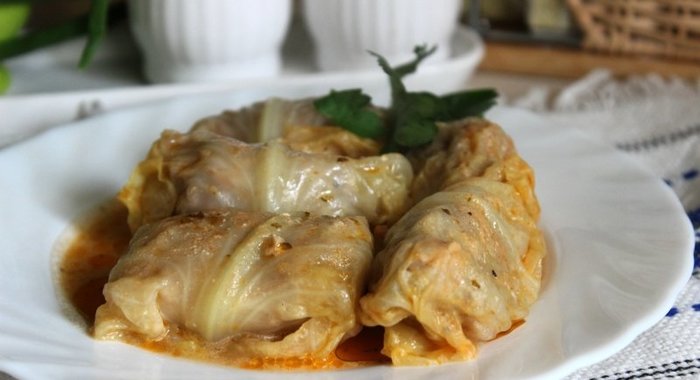 Голубцы из молодой капусты