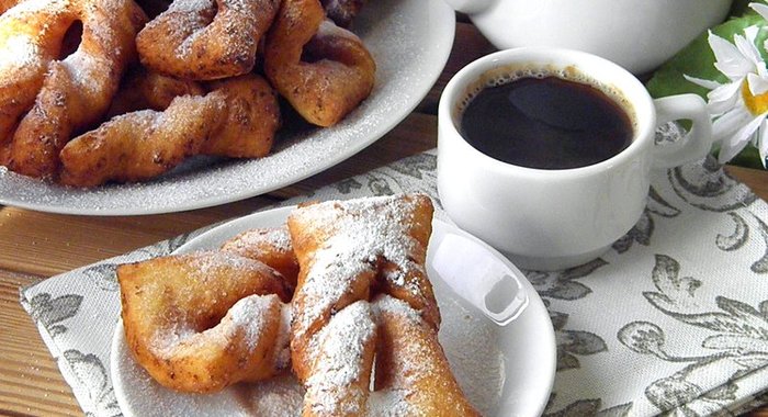 Вергуны на творожном тесте