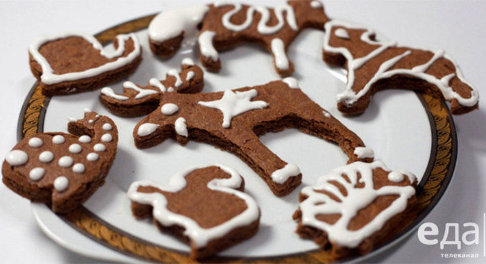 Имбирные пряники «Духи Рождества» от телеканала «Еда»