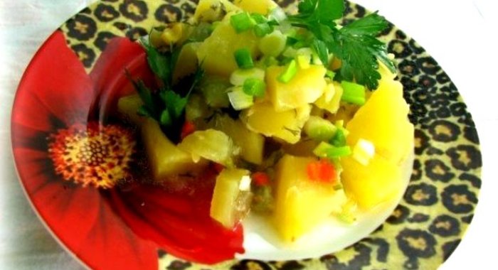 Рагу из овощей с кабачками