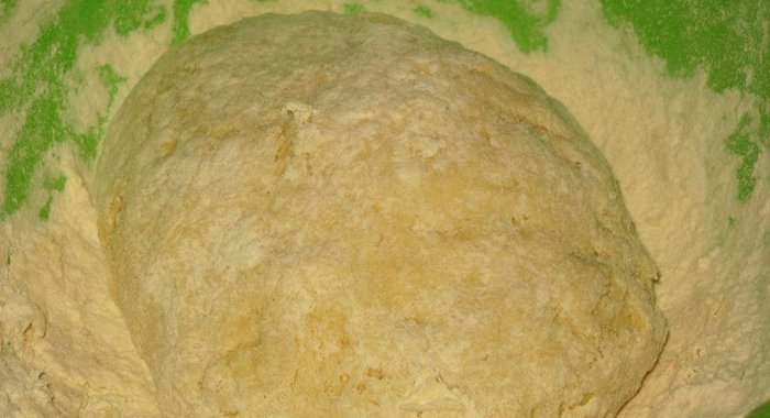 Творожное тесто для жареных пирожков на скорую руку