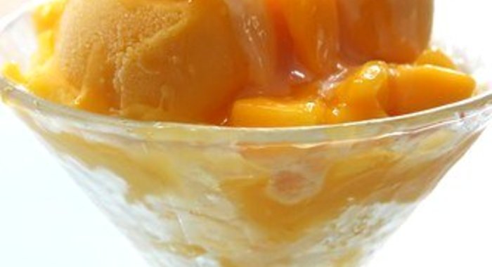 Мангово-лаймовый шербет