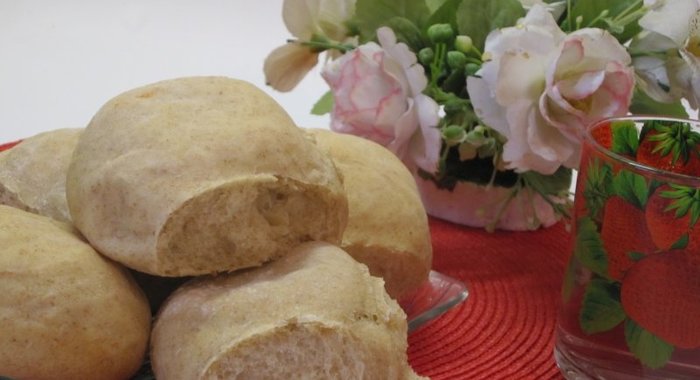 Постные булочки с капустой