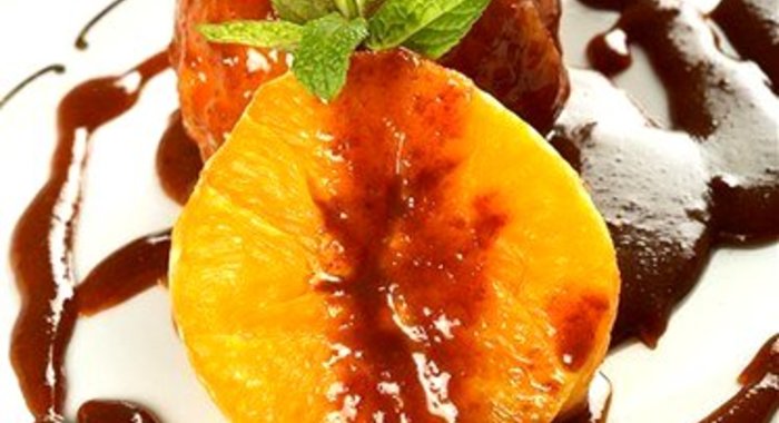 Клементины с карамелью