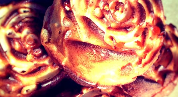 Ленивые ватрушки с курагой