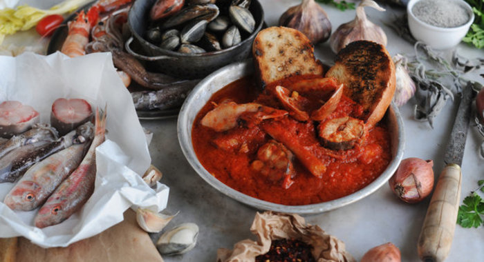 Рыбацкий суп за 30 минут