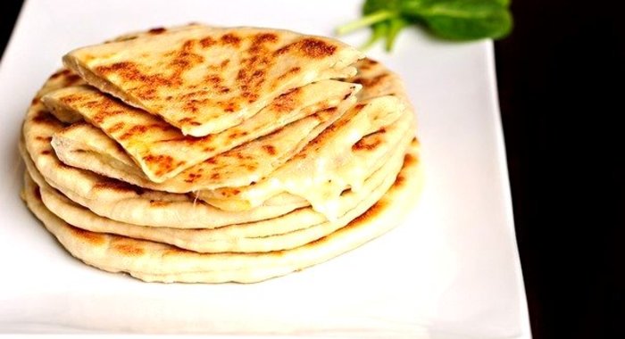 Мгновенный хачапури на сковороде