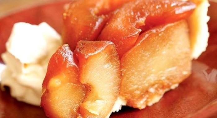 Миндальный пирог с грушами