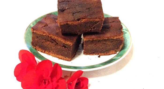 Пирог с горьким шоколадом