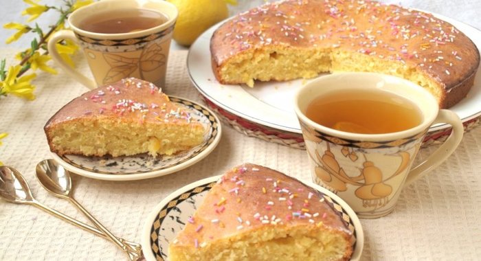 Лимонный пирог