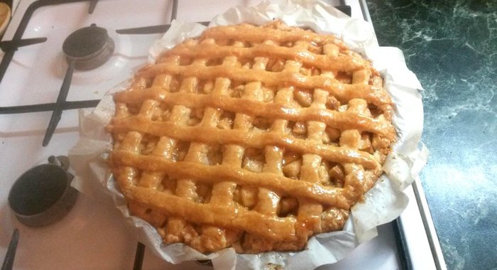 Голландский яблочный пирог