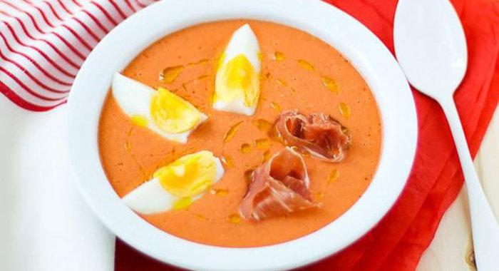 Андалузский томатный суп