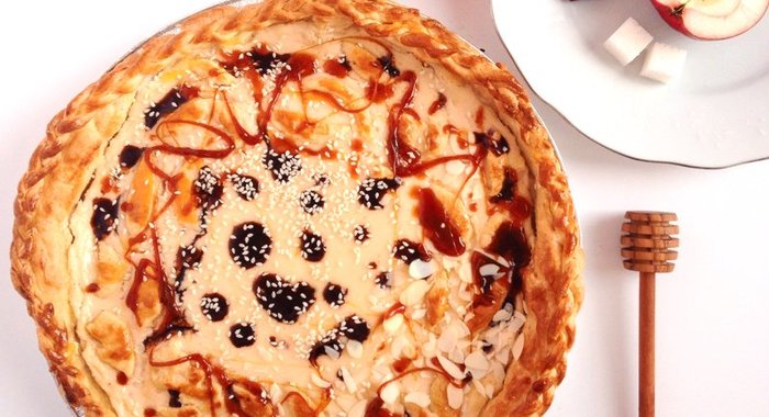 Творожно-сливочный пирог