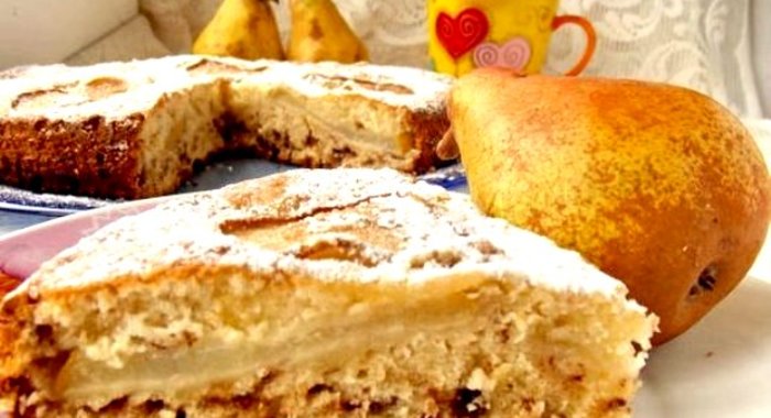 Грушевый пирог по-итальянски