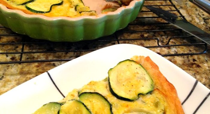 Итальянский пирог с кабачками