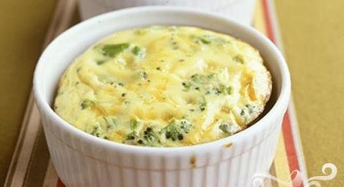 Французский пирог Киш с брокколи и сыром