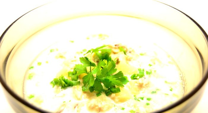 Шотландский суп «куллен скинк» с копченой рыбой