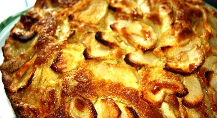 Итальянский пирог с яблоками