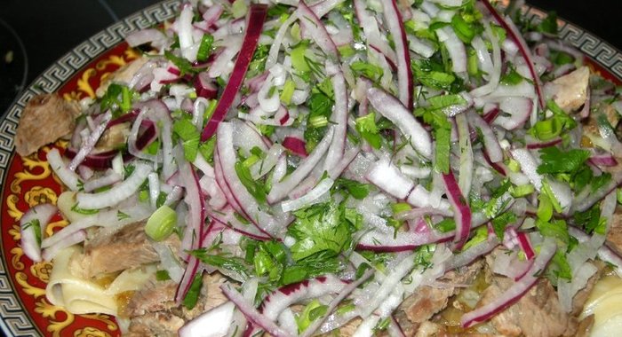 Бешбармак вегетарианский