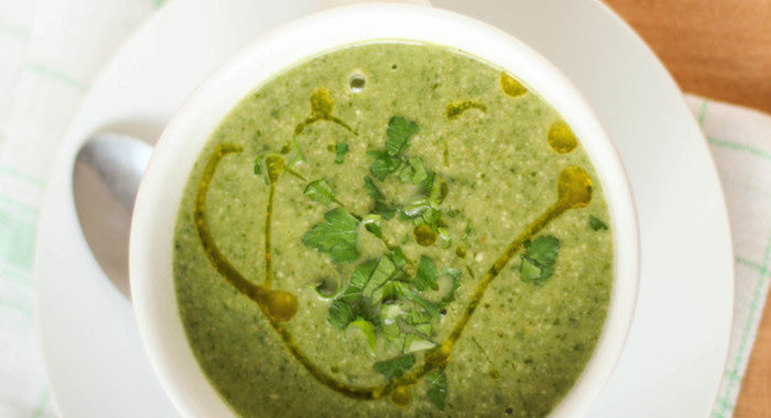 Суп с грушами и кешью