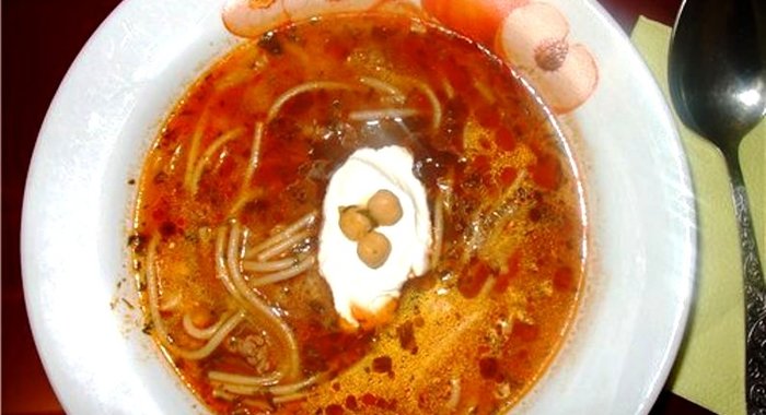 Афганский томатный суп