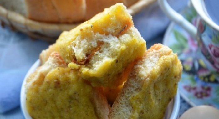 Гренки с сыром по-валлийски или по-уэльски