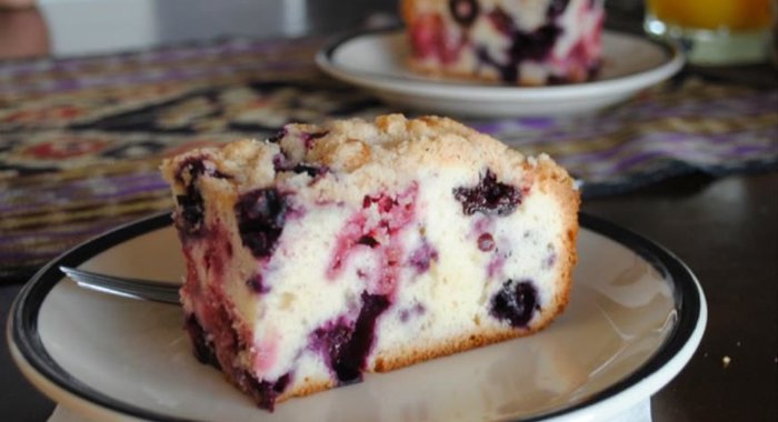 Американский пирог с ягодами