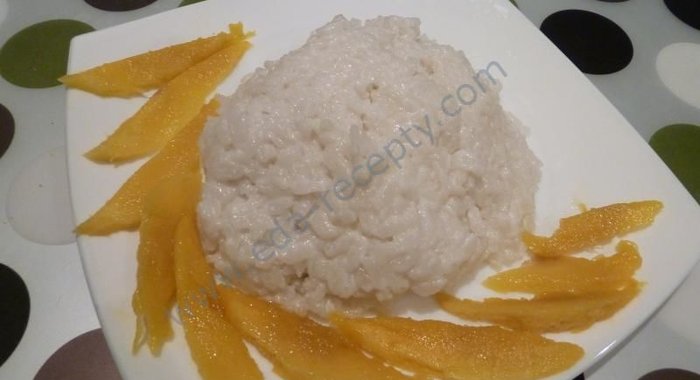 Тайский парной манговый плов