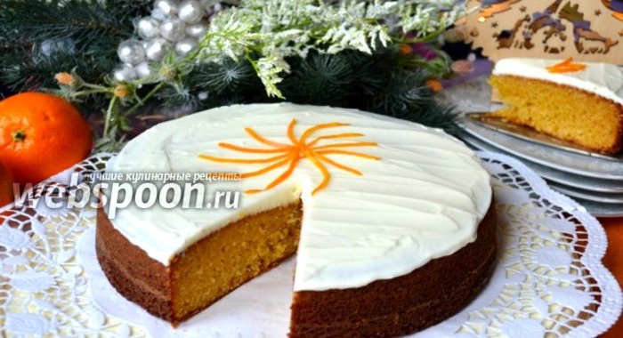 Пирог апельсиновый