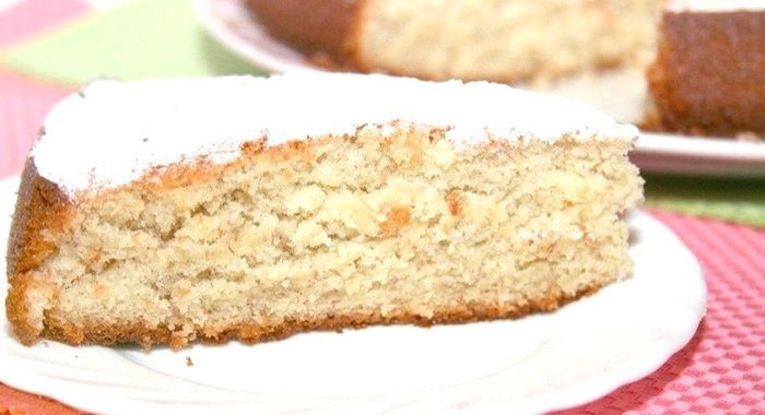 Пирог банановый