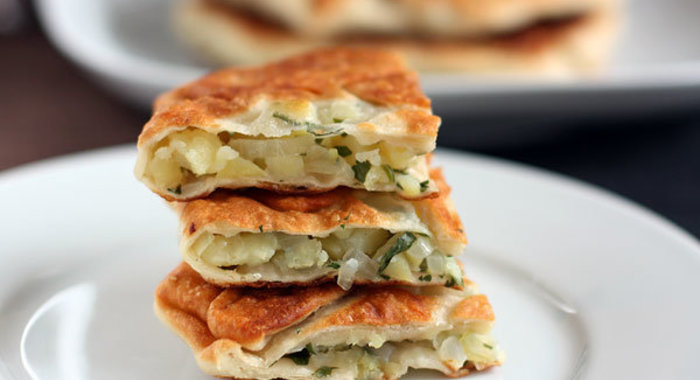 Плацинды с картошкой