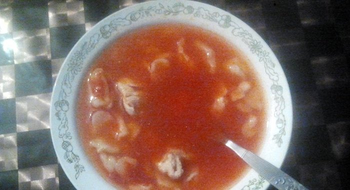 Лакский хинкал в супе