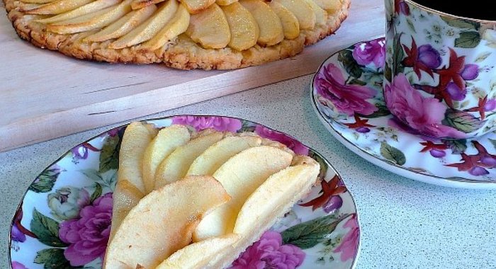 Яблочный пирог маман Бланк