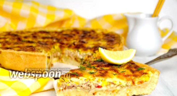 Пирог с тунцом