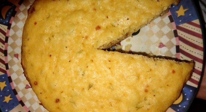 Сырный пирог в мультиварке