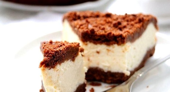 Пирог с творожной начинкой