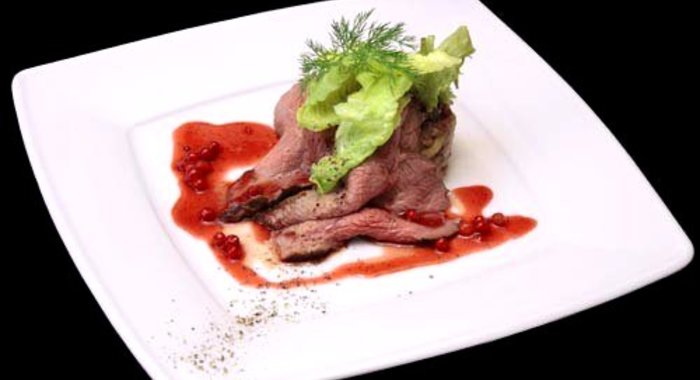 Страусштекс со спринг-роллами